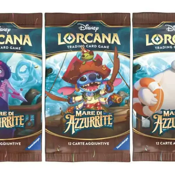 LORCANA - MARE DI AZZURRITE - BOOSTERS DISPLAY (24 BOOSTERS) - ITALIANO