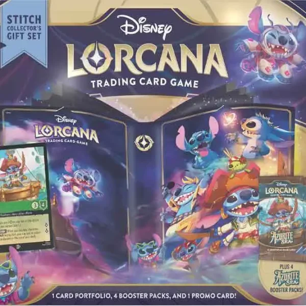 LORCANA - AZURITE SEA - STITCH COLLECTOR'S GIFT SET - ENGLISH