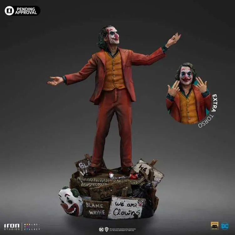 102783__963865626 JOKER ARTHUR FLECK 1/10 STATUE - immagine 1