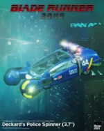 BLADE RUNNER 2049 DECKARD POLICE SPINNER - immagine 3