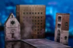 GHOSTBUSTERS ECTO 1 & STAY PUFT DIORAMA NANO SCENE - immagine 7