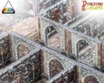 DUNGEONS & LASERS: CHAMBERS OF TORMENT - PRISMACAST PRE-PAINTED TERRAINS - immagine 2