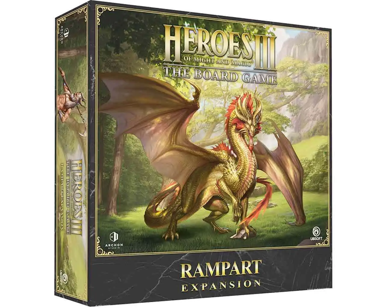 103220__44311528 HEROES OF MIGHT AND MAGIC III: THE BOARD GAME - RAMPART EXPANSION SET - ENGLISH VERSION - immagine 1