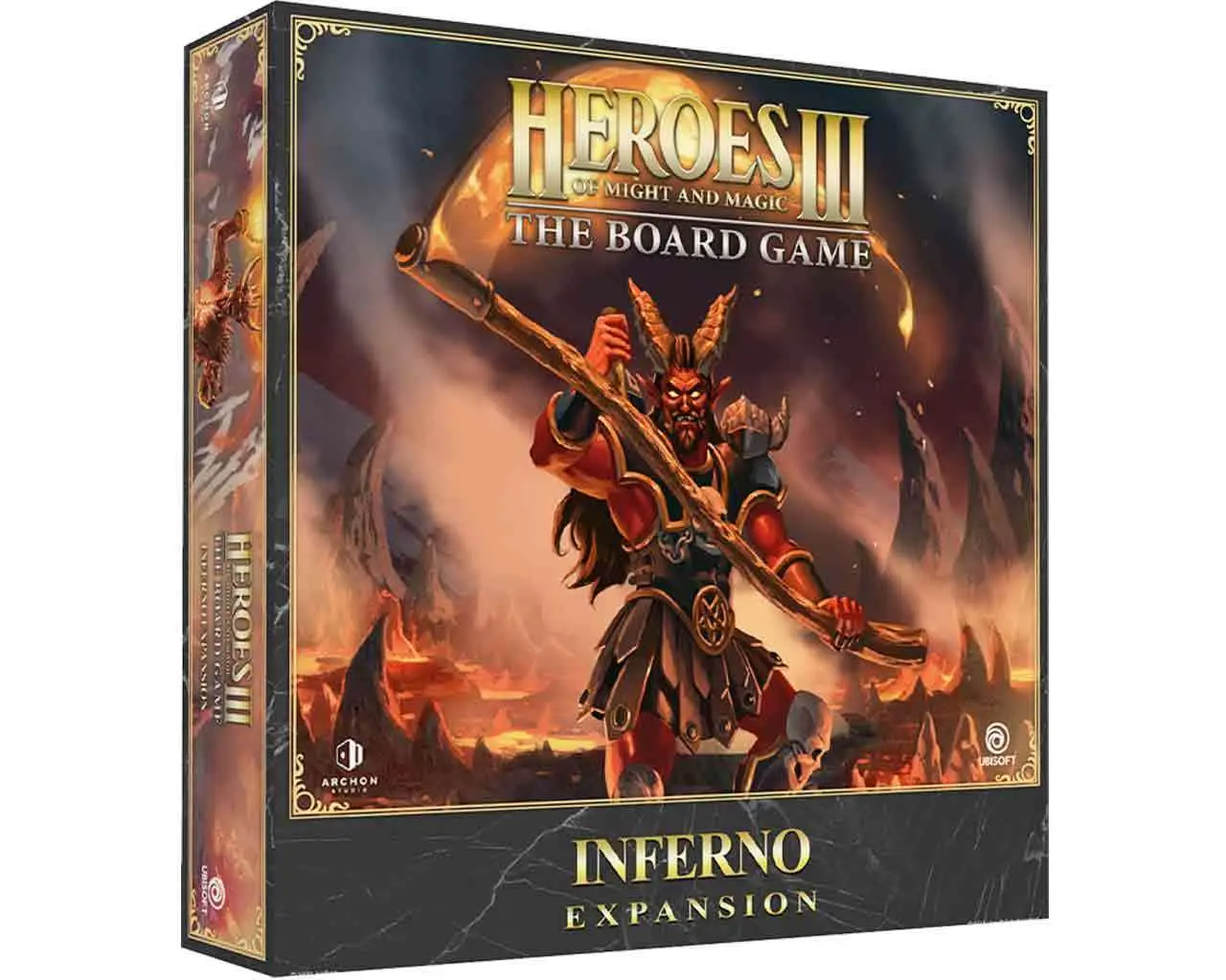 103225__1383300164 HEROES OF MIGHT AND MAGIC III: THE BOARD GAME - INFERNO EXPANSION SET - ENGLISH VERSION - immagine 1