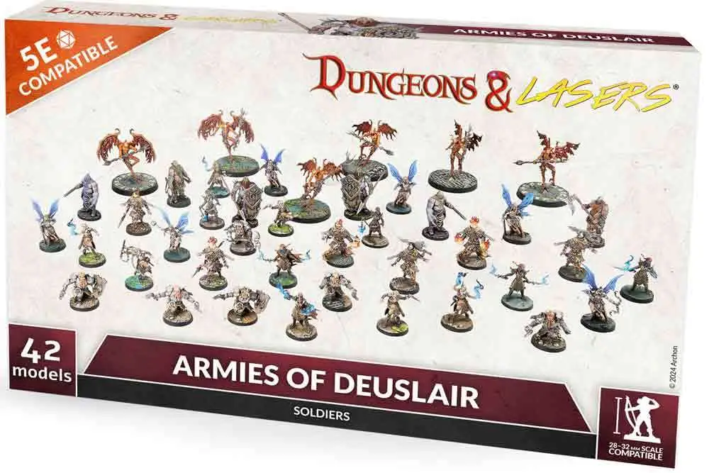 103344__2142294992 DUNGEONS & LASERS - ARMIES OF DEUSLAIR - immagine 1
