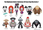 NIGHTMARE BEFORE CHRISTMAS BX S7  BAG CLIP BLIND BOX DISPLAY (24) - immagine 5