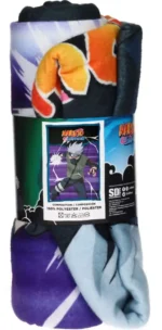 NARUTO KAKASHI POLAR FLEECE 100X150 CM BLANKET - immagine 5