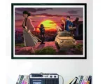 ANIME PUZZLE COLLECTION - LUPIN THE 3RD - SUNSET - JIGSAW PUZZLE 1000 PCS - immagine 4