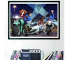 ANIME PUZZLE COLLECTION - LUPIN THE 3RD - CHASE - JIGSAW PUZZLE 1000 PCS - immagine 3