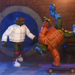 TMNT CARTOON PUNK LEO & PUNK RAPH 2PACK AF