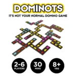 SPACE INVADERS DOMINOTS TILE GAME