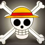 ONE PIECE STRAW HAT JOLLY ROGER LAMP