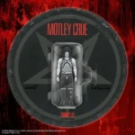 MOTLEY CRUE REACTION TOMMY LEE SHOUT AT THE DEVIL B&W FIGURE