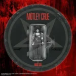 MOTLEY CRUE REACTION NIKKI SIXX SHOUT AT THE DEVIL B&W FIGURE