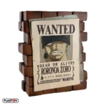 ONE PIECE POSTER WANTED ZORO MONEY BOX