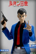 LUPIN THE 3rd THE ITALIAN ADVENTURE LUPIN 1/6 ACTION FIGURE DELUXE EDITION - immagine 8
