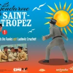 LE GENDARME DE SAINT-TROPEZ #1 LOUIS DE FUNES EST LUDOVIC CRUCHOT CINE-MINI PVC