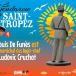 LE GENDARME DE SAINT-TROPEZ #4 LOUIS DE FUNES EST LE MARECHAL DES LOGIS-CHEF LUDOVIC CRUCHOT FIGURE