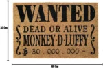ONE PIECE WANTED LUFFY DOORMAT - immagine 8