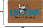 LILO & STITCH STITCH DISNEY DOORMAT - immagine 8