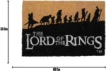 THE LORD OF THE RINGS FELLOWSHIP DOORMAT - immagine 6
