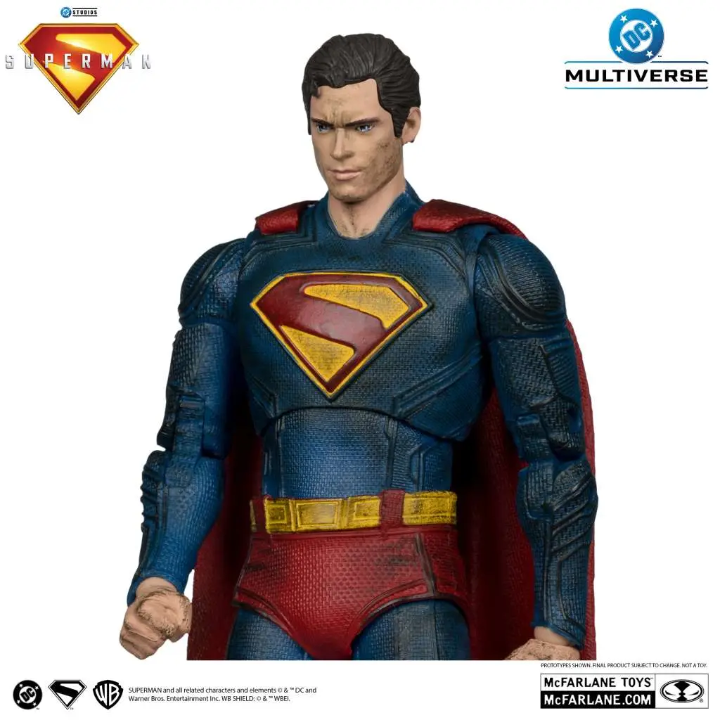 107044__3920585636 DC THEATRICAL DLX SUPERMAN MOVIE ASST 7INCH AF SET (6) - immagine 1