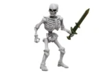 IMMORTAL CHAMPIONS UNDEAD SKELETAL GUARDIAN ACTION FIGURE - immagine 3