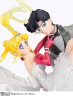 SAILOR MOON USAGI & TUXEDO MASK MOONLIGHT GLOW ED FIGUARTS ZERO CHOUETTE - immagine 7