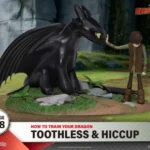 HOW TO TRAIN YOUR DRAGON TOOTHLESS & HICCUP
