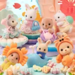 SYLVANIAN FAMILY AMICI DEL MARE BLIND BOX DISPLAY (16)