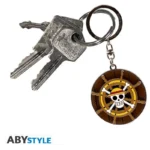 ONE PIECE THOUSAND SUNNY'S HELM MOVING KEYCHAIN