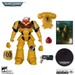 WARHAMMER 40000 INTERCESSOR SERGEANT IMPERIAL FIST GOLD LABEL ACTION FIGURE