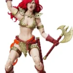 RED SONJA LIMITED GOLD AND RED EPIC HACKS FIGURE