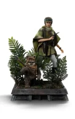 STAR WARS EPISODE 6 LEIA AND WICKET 1/10 STATUE - immagine 6