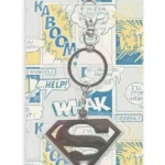 DC SUPERMAN LOGO KEYCHAIN