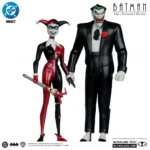 DC DIRECT BATMAN ANIMATED COMIC HARLEY &  JOKER MAD LOVE AF 2-PK