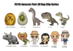 JURASSIC PARK RETRO S1 BAG CLIP BLIND BOX DISPLAY (24) - immagine 4