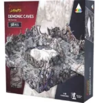 DUNGEONS & LASERS DEMONIC CAVES PRISMACAST PRE-PAINTED TERRAINS