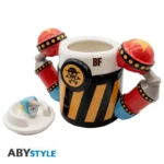 ONE PIECE FRANKY IRON PIRATE SHOGUN 3D MUG