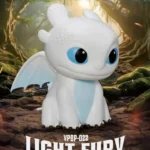 HOW TRAIN YOUR DRAGON LIGHT FURY PALM SIZE VINYL BANK