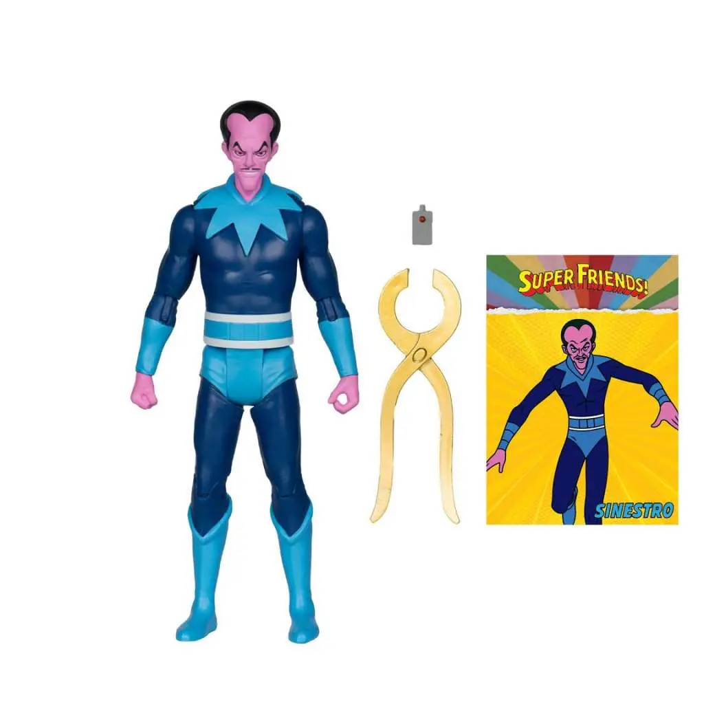 109180__1560541611 DC RETRO SUPER FRIENDS SERIE 1 SINESTRO AF - immagine 1