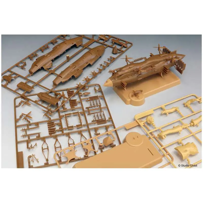 109241__2369910252 CASTLE IN THE SKY THE GOLIATH FLYING BATTLESHIP MODEL KIT - immagine 1