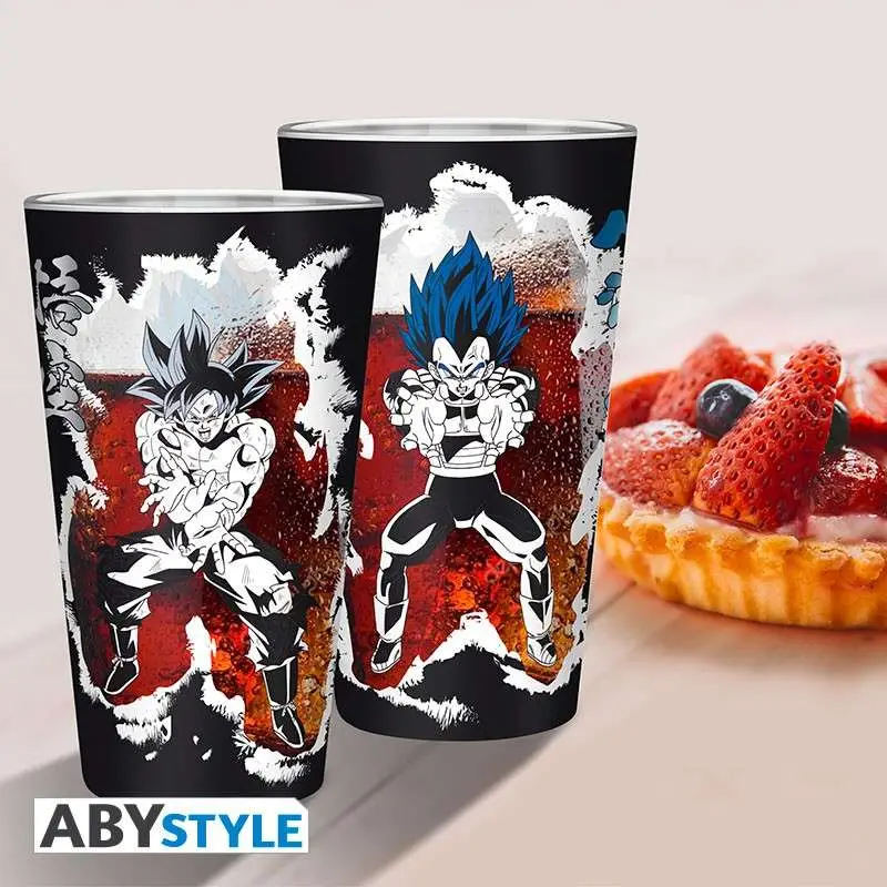 109464__2635897920 DRAGON BALL SUPER GOKU VEGETA GLASS L - immagine 1