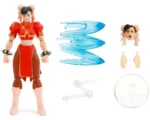 STREET FIGHTER 2: CHUN-LI RED DRESS - DE LUXE ACTION FIGURE SCALE 1:12 - immagine 5