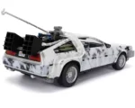 BACK TO THE FUTURE PART I 1982 DELOREAN FROST EFFECT 1/24 DIE-CAST MODEL LIMITED EDITION - immagine 3