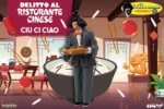 CIU CI CIAO DELITTO AL RISTORANTE CINIESE CINE-MINI PVC - immagine 5