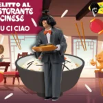 CIU CI CIAO DELITTO AL RISTORANTE CINIESE CINE-MINI PVC