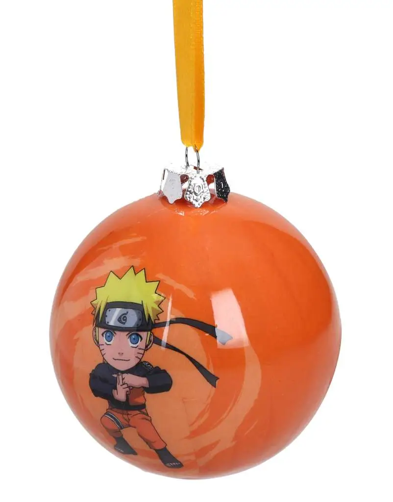 109712__3537390293 NARUTO CHIBI NARUTO CHRISTMAS BALL - immagine 1
