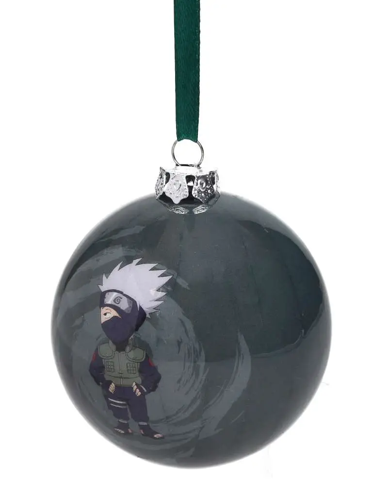 109713__255519616 NARUTO CHIBI KAKASHI CHRISTMAS BALL - immagine 1