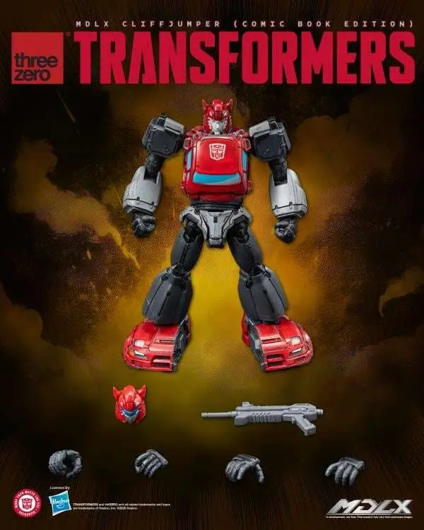 109813__2320010521 TRANSFORMERS MDLX CLIFFJUMPER (COMIC BOOK EDITION) ACTION FIGURE - immagine 1